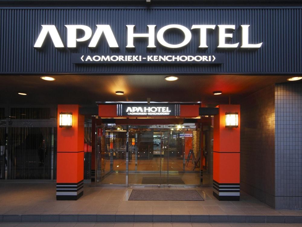 APA Hotel Aomorieki-Kenchodori Buitenkant foto